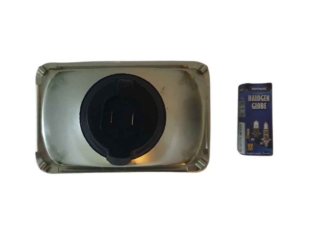 Nissan-UD HeadLamp – Inner – Square – 2 Pin – CL/CM/CP/CW (1984-1995) image 3