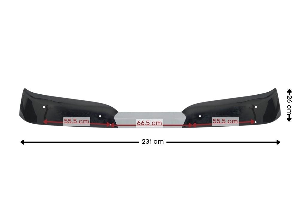 Mercedes Actros Sunvisor – No Marker Lamp Holes – MP3 (2008-2016) image 2