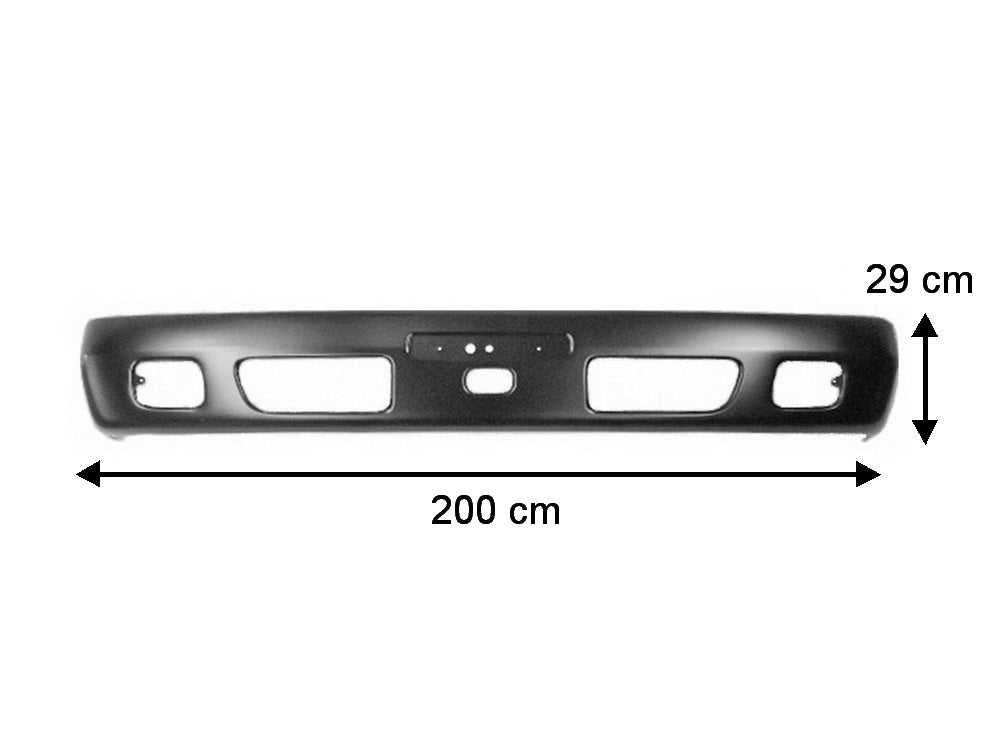 Hino / Toyota Front Bumper Bar – Steel – Wide Cab – XZU4 (00-11) product image