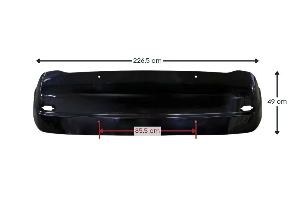 Mercedes Actros Sunvisor – With 2 Marker Lamp Holes – 49cm High – MP1 (1998-2003) image 2