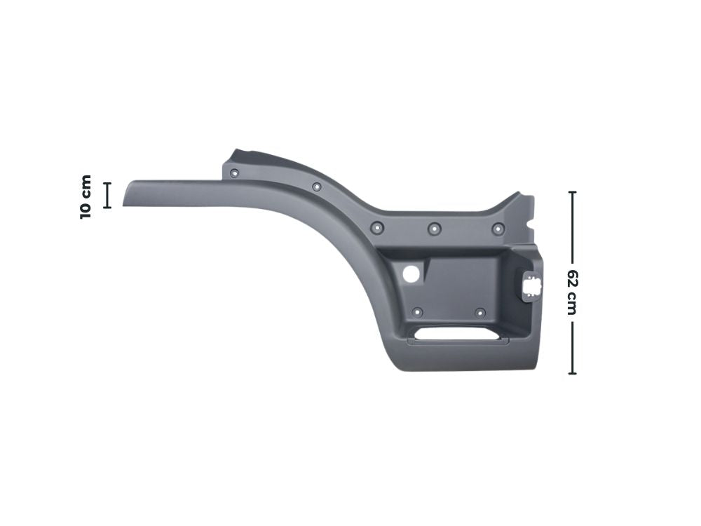 MAN TGL Step Panel Right Hand – Single Step – Grey – C/CC/L/LX/DN (2014-2022) image 2