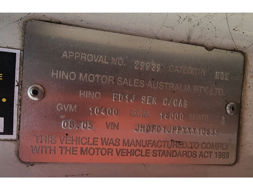 Hino Ranger Pro (FD/FE/GD) Cabin Shell – Narrow Cab – Manual – 2003-2011 (CQ4606) image 14