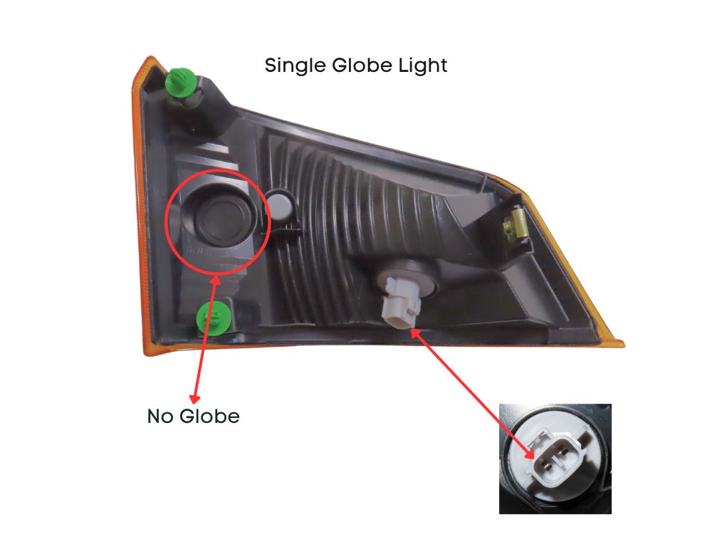 Hino 500 Series Corner Lamp Left Hand – Twin Globe – FM/GH/FG/FL/FM/GH (2017-On) image 4