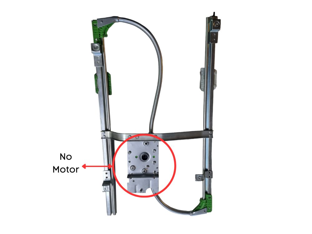 Renault Premium Door Window Regulator Right Hand – Electric – Without Motor (1996-2006) image 2