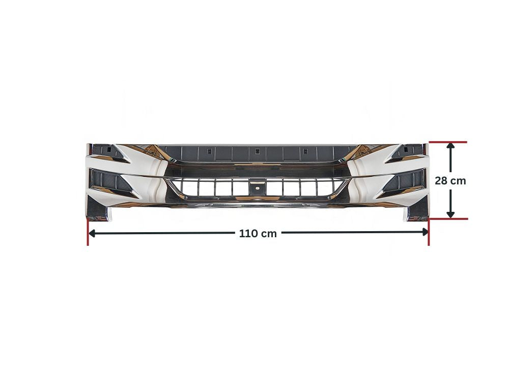 Isuzu N Series Grille – Chrome – Narrow Cab – NLR/NLS/NMR/NNR (06/2015-On) image 2
