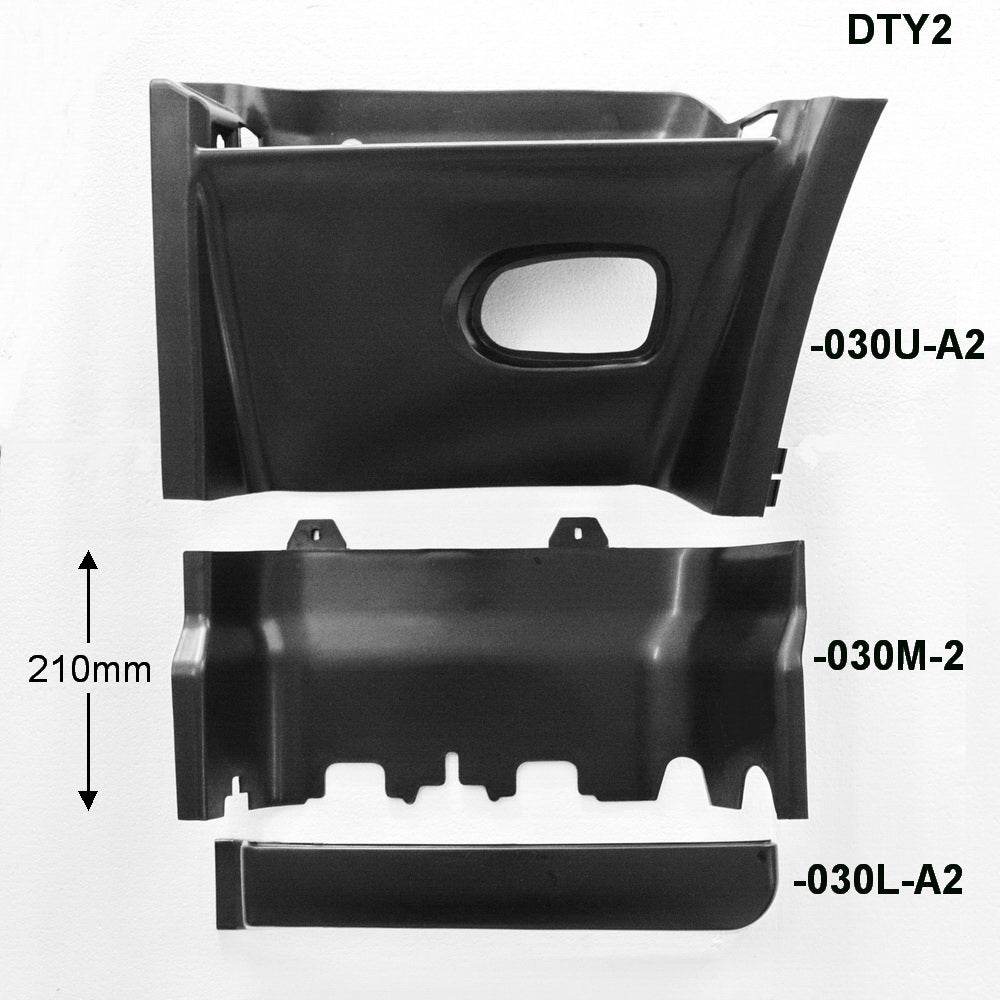 Nissan UD Step Panel L/H (Left Hand) L/H (Left Hand) – Upper – With Hole – Quon Nissan UD CK / CW / PD / PW / GK / GW…