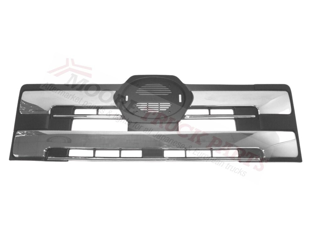 Hino Grille – Upper – Black With Chrome Inserts – 700 Series (04-18) product image