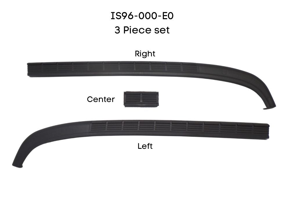 Isuzu Front Bumper Bar Top Mould – 3 Piece Set – Bolt On – F Series (96-07) product image