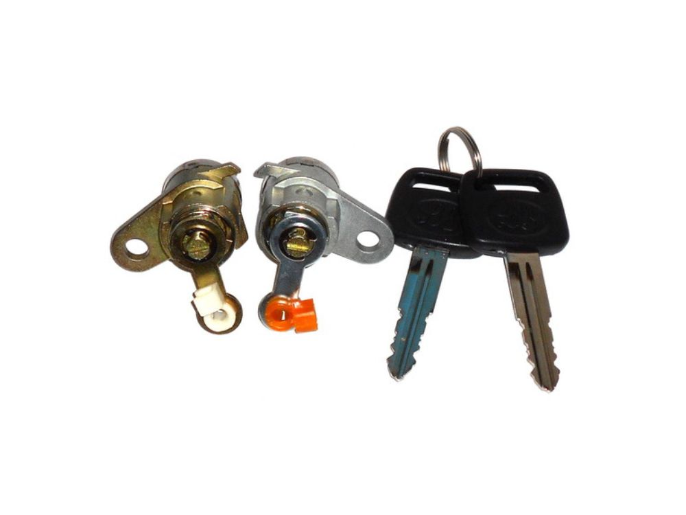 Door Lock Cylinder Kit R/H = L/H - 2 Locks with 2 Keys - FT/FV/FX/FTS 4X4 - F Series (08-On)