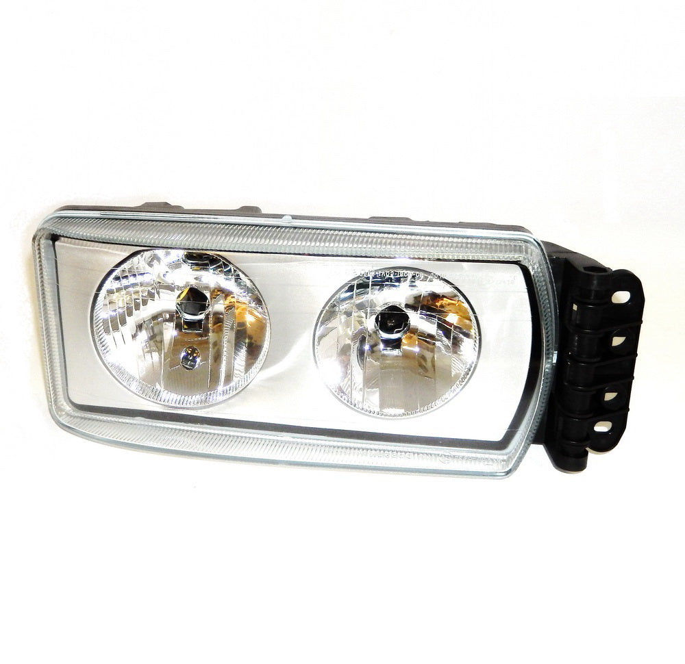 Iveco Headlamp R/H (Right Hand) – Manual Adjust – With Silver Lens – Medium/Tector (02-09) product image