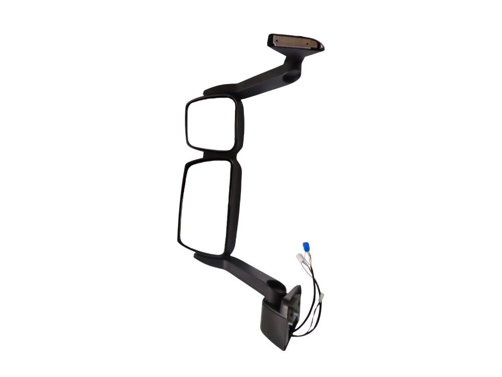 Mirror Assembly L/H - Heated - Electric - Long Arm - 2 Plugs - Eurocargo 75/120/130/180 (09-16)