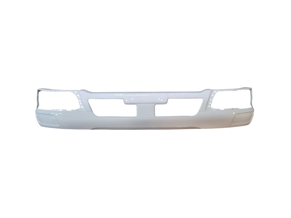 Mitsubishi Fuso Front Bumper Bar – Painted White – With Headlamp Holes – FK – (08-11) product image