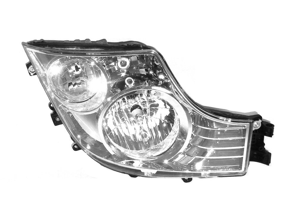 Mercedes-Benz Headlamp R/H (Right Hand) – Manual Adjust – With Round Fog Lamps – Actros MP4 Bigspace (12-20) product image