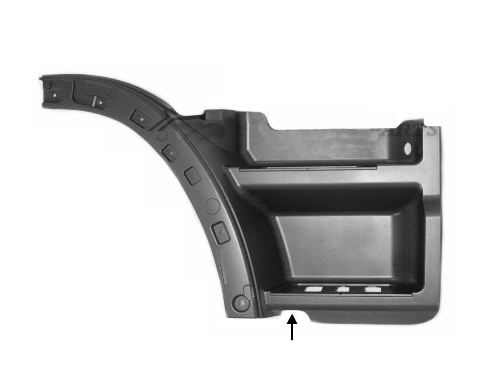 Mercedes-Benz Step Panel R/H (Right Hand) – Upper – With Hole – Actros MegaSpace MP3 (08-11) product image
