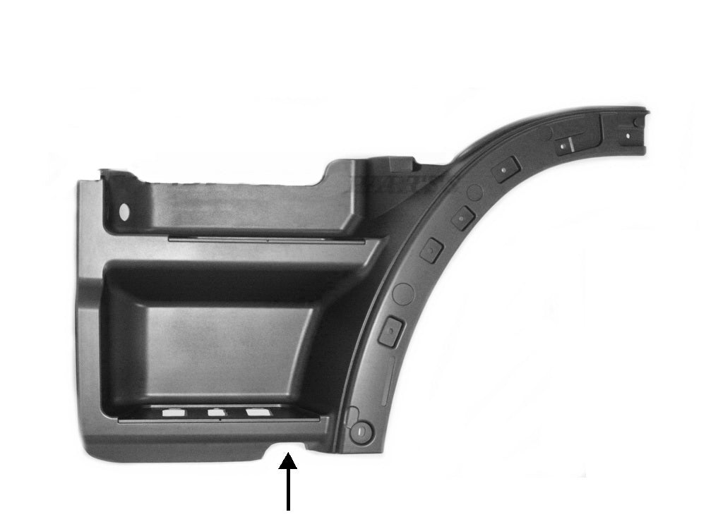 Mercedes-Benz Step Panel L/H (Left Hand) – Upper – With Hole – Actros MegaSpace MP3 (08-11) product image