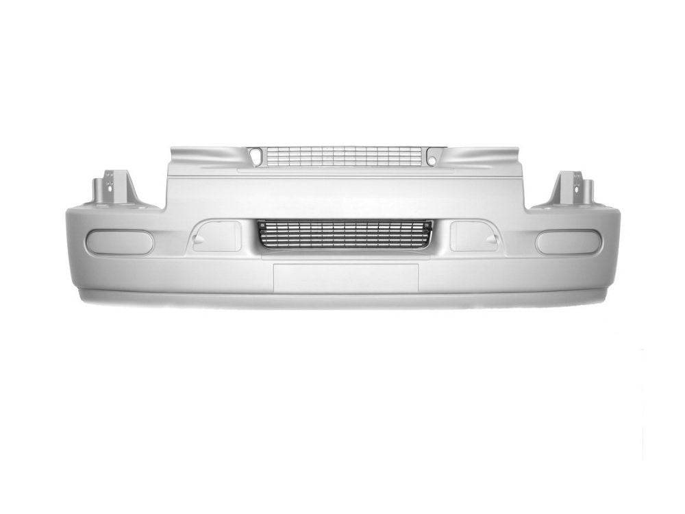 Renault Front Bumper Bar – High Bar – Without Fog Lamp Holes – With Mesh/Caps – Premium/ Mack Quantum (96-06) product image