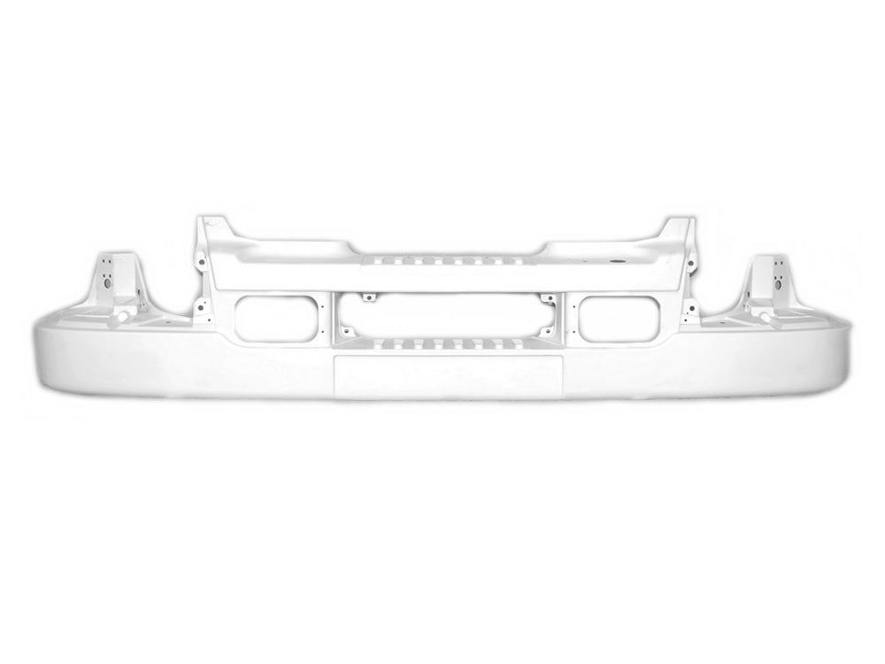 Renault Front Bumper Bar – Without Fog Lamp Holes – White – Midlum 1st/2nd Gen (00-13) product image