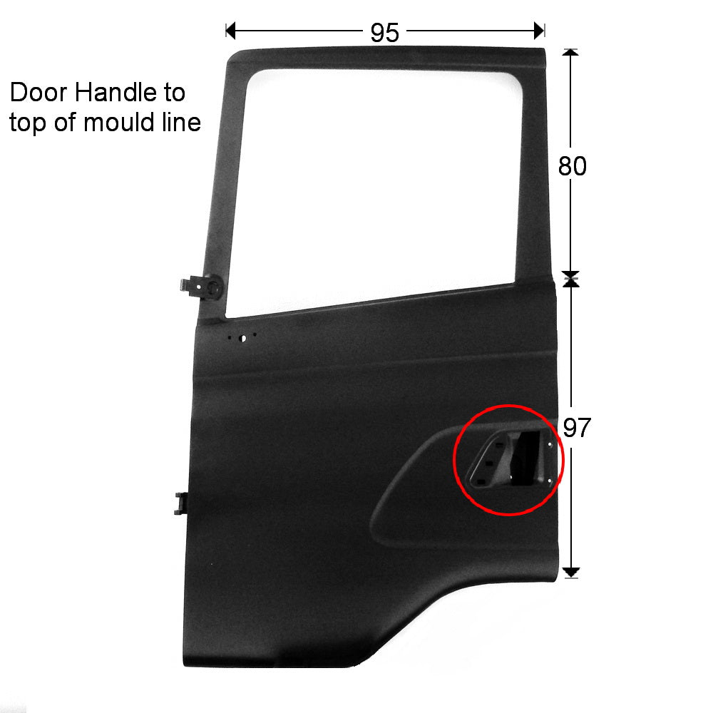 Scania Door Shell L/H (Left Hand) – *B Grade Quality* – R Series (97-05) product image