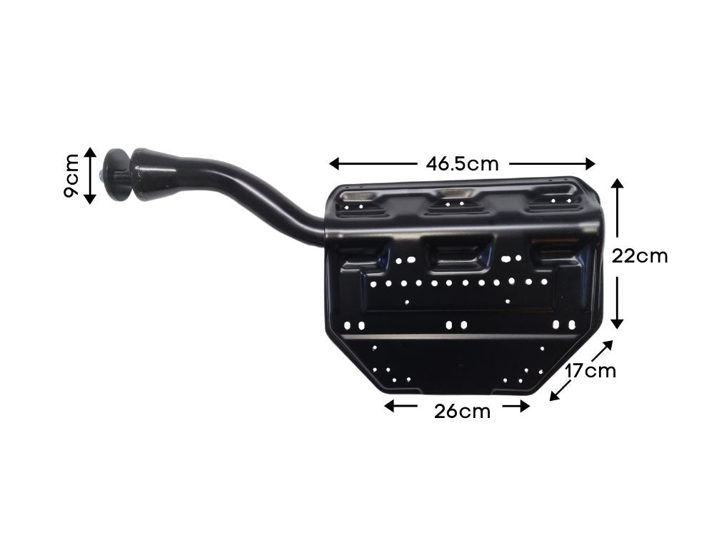 Scania Mud Guard Bracket R/H (Right Hand) – Rear – Mount to Chassis – G/R Series (06-10) product image