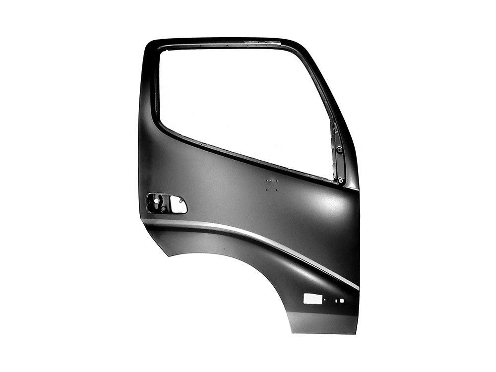 Hino Dutro/Toyota Dyna 300 Series Door Shell Right Hand – With Mirror & Reflector & Flasher Holes – XZU3/XZU4 (2000–2011)