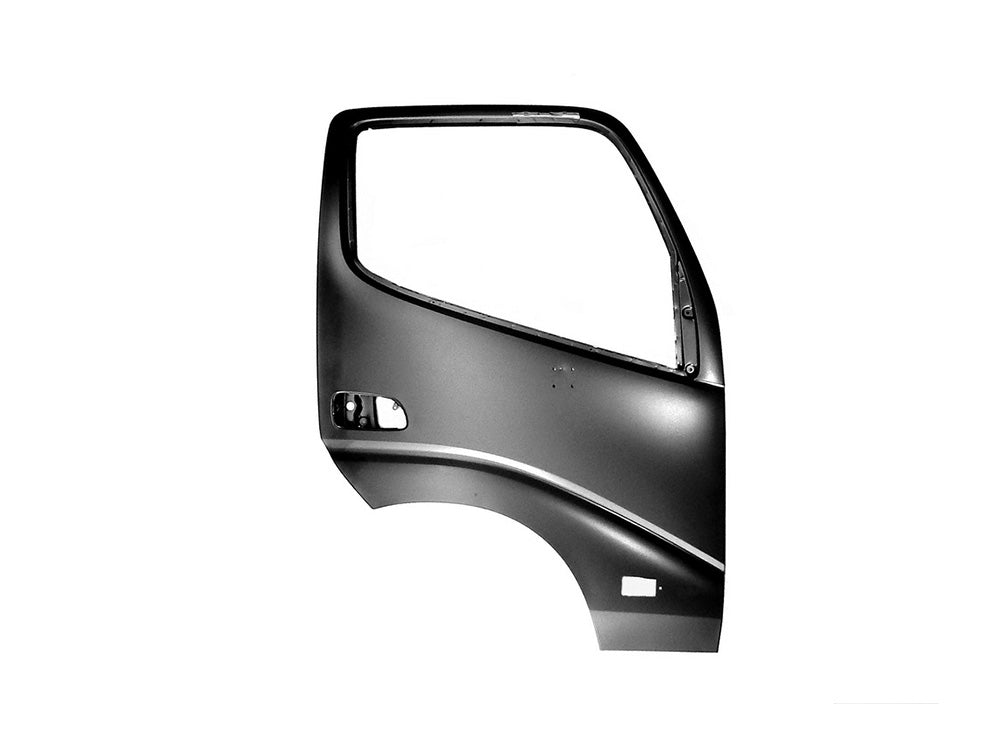 Hino Dutro/Toyota Dyna 300 Series Door Shell Right Hand – With Mirror & Flasher Holes – XZU3/XZU4 (2000–2011)