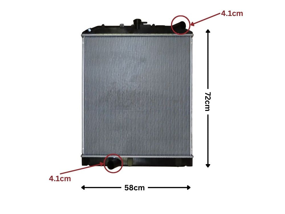 Hino / Toyota Radiator – S05TCB – Manual – 300 Series/XZU4 (03-07) product image