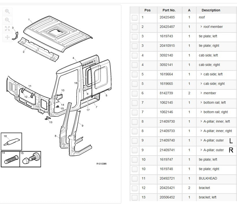 Volvo Side Panel R/H (Right Hand) – Rear – FH/FM (95-02) product image