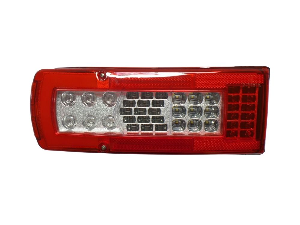 Tail Lamp L/H - LED - With License Plate Lamp - Short - Suits FM Rigid Trucks - FH/FM (02-07)