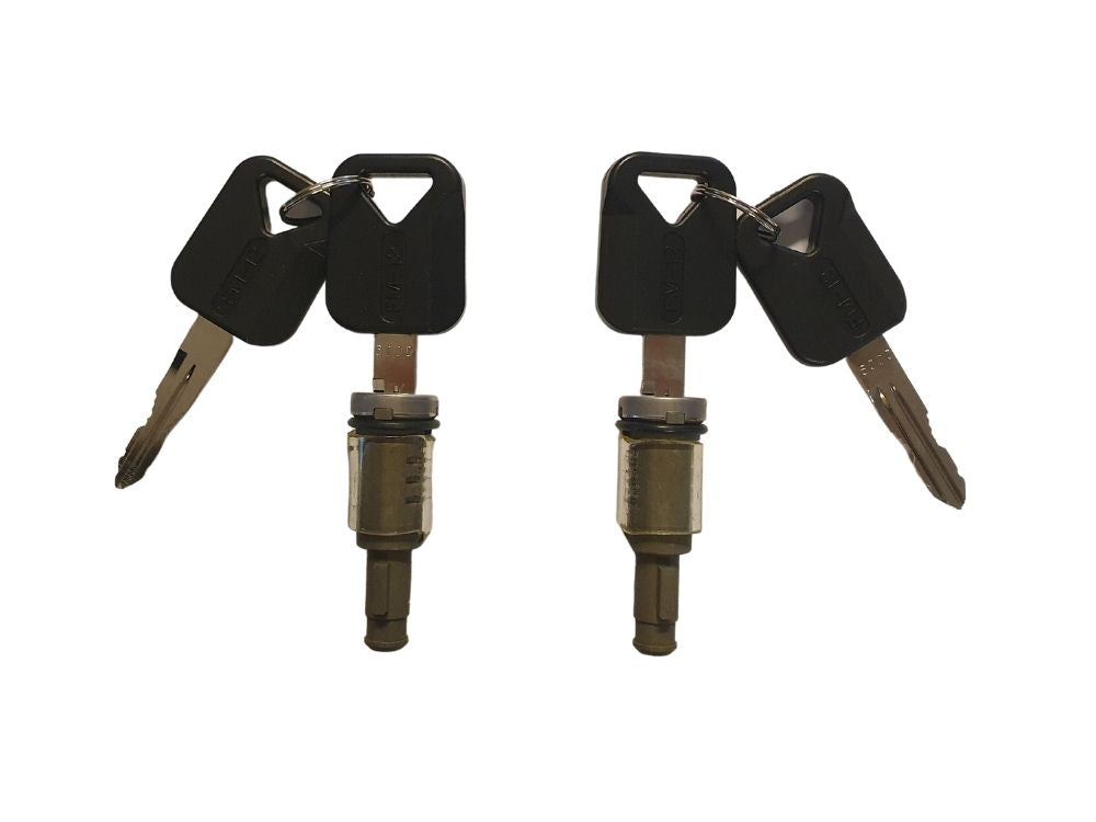 Volvo Door Lock Cylinder Kit R/H = L/H (Right Hand = Left Hand) – 2 Locks with 4 Keys – FH/FM (08-13) product image