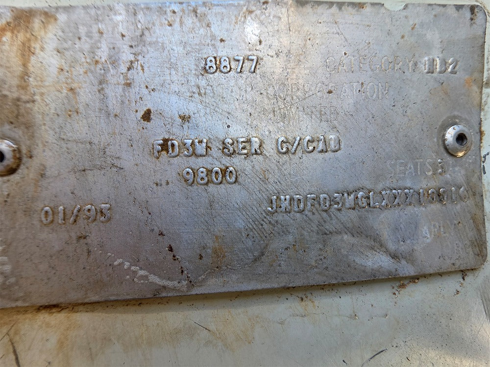 Hino Ranger Cabin Shell – Wide Cab – Manual – 1991-2002 (CL2768) image 12