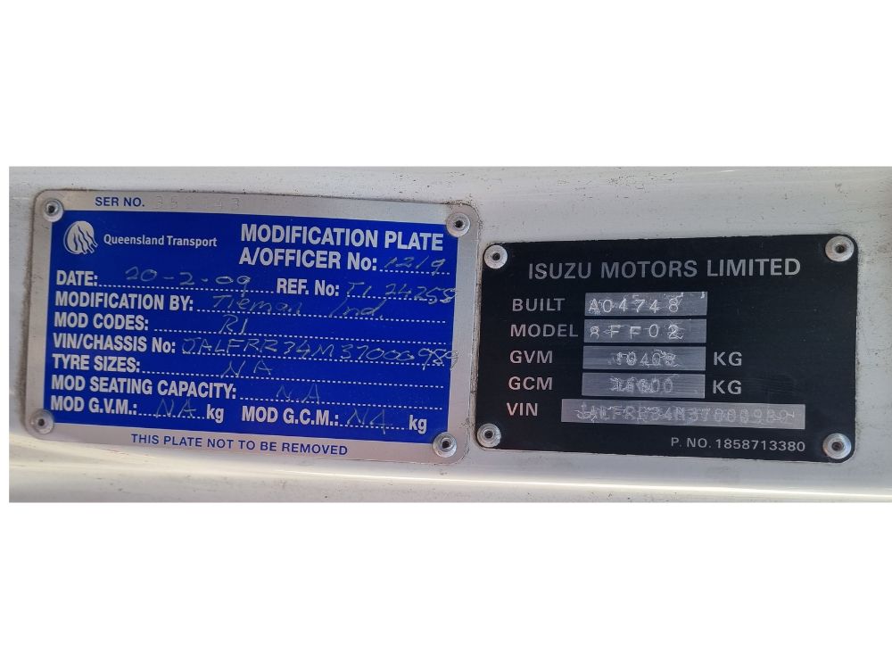 Isuzu F Series (FRR) Cabin Shell – Manual – 1996-2007 (BX1927) image 8