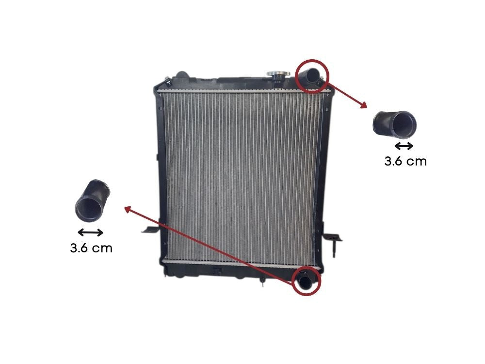 Isuzu N Series Radiator 66 4HF1 M/T – NPR/NQR (12/2004-2008) image 4