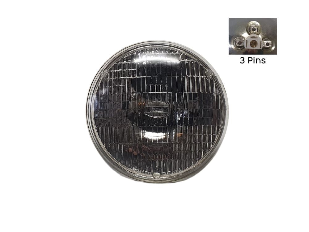 Mitsubishi/Fuso Fighter HeadLamp – Outer – Round – 7 Inch – 3 Pin – FS4/FP4/FV4 (1984-1998) image 3