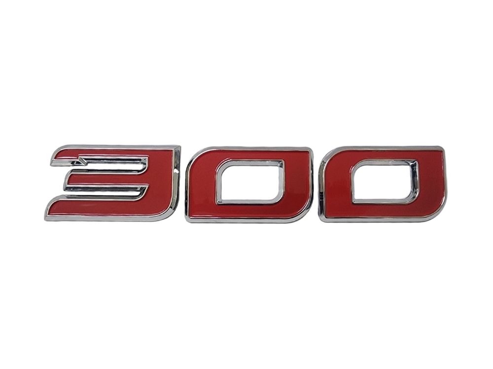 Hino 300 Series/Dutro Front Panel Emblem “300” – XZU6/7_XKU6/7_XJC7 (10/2011-On) image 1