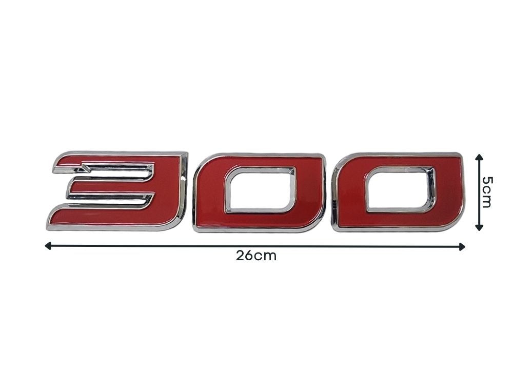 Hino 300 Series/Dutro Front Panel Emblem “300” – XZU6/7_XKU6/7_XJC7 (10/2011-On) image 2