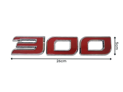 Hino 300 Series/Dutro Front Panel Emblem “300” – XZU6/7_XKU6/7_XJC7 (10/2011-On) image 2
