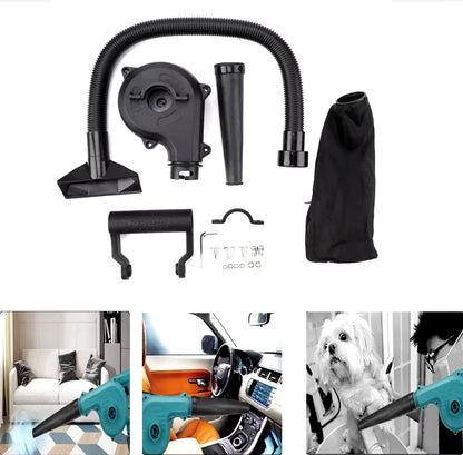 Wind Dust Blower Accessory Only for 100Mm Angle Grinder Converted into Blower Vacuum Cleaner Cordless Electric Air Blower