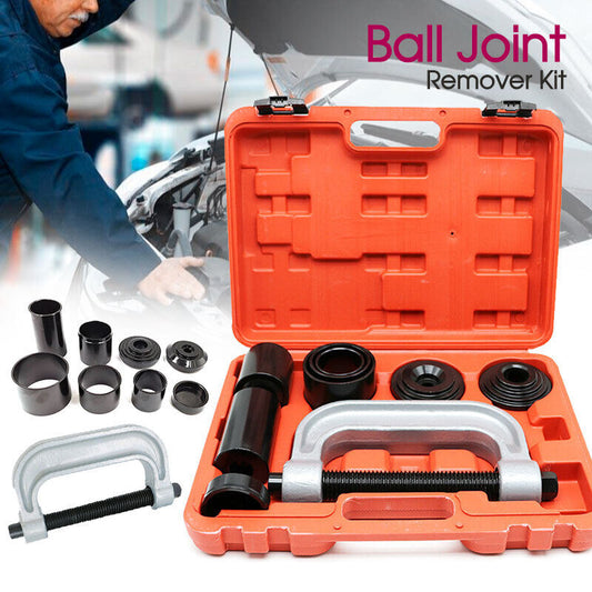 10Pc Ball Joint Press Service Kit Remover Separator Adaptor 4X4 Garage Tool AU