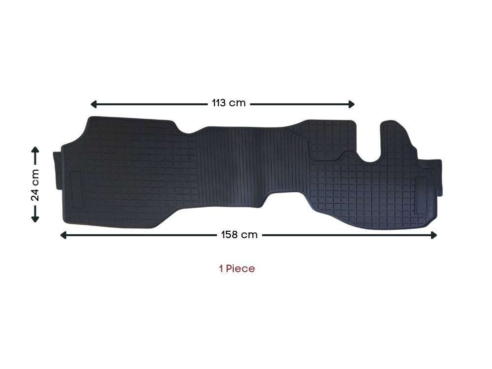 Isuzu N Series Rubber Floor Mat – Wide Cab – 1 Full Piece – NPR/NPS/NQR (2008-On) image 2