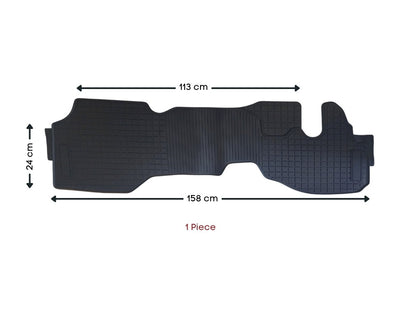 Isuzu N Series Rubber Floor Mat – Wide Cab – 1 Full Piece – NPR/NPS/NQR (2008-On) image 2