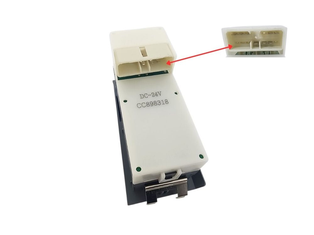 Mitsubishi/Fuso Canter FE5/FB5/FE6/FG6 (1995-2005) – Door Window Switch Right Hand – 24V | Image 3
