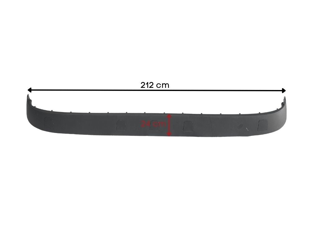 Volvo Version 2 Sunvisor – Upper – Black – Textured Plastic – FH/FM (2002-2007) image 2
