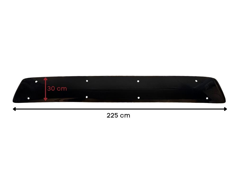 MAN TGX Sunvisor – No Marker Lamp Holes – 26cm High – XL/XLX/XXL (2007-2014) image 2
