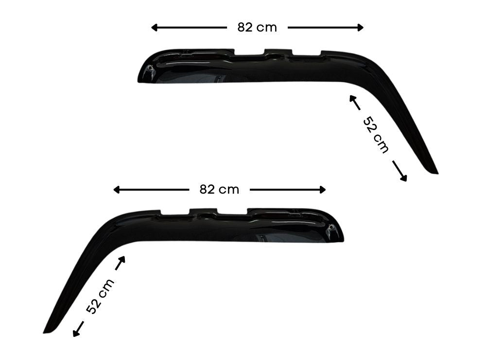 Hino 300 Series/Dutro Weather Shield Set – Wide Cab – XZU6/7_XKU6/7_XJC7 (10/2011-On) image 2