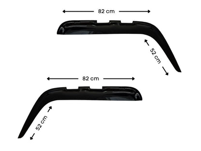 Hino 300 Series/Dutro Weather Shield Set – Wide Cab – XZU6/7_XKU6/7_XJC7 (10/2011-On) image 2