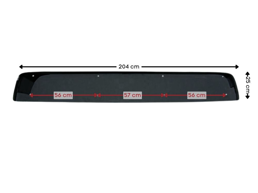 MAN TGA Sunvisor – No Marker Lamp Holes – M/L/LX/XL/XXL (2000-2009) image 2
