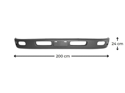 Mitsubishi/Fuso Canter Front Bumper Bar – With Fog Lamp Holes – Wide Cab – FE6/FG6 (1995-2005) image 2