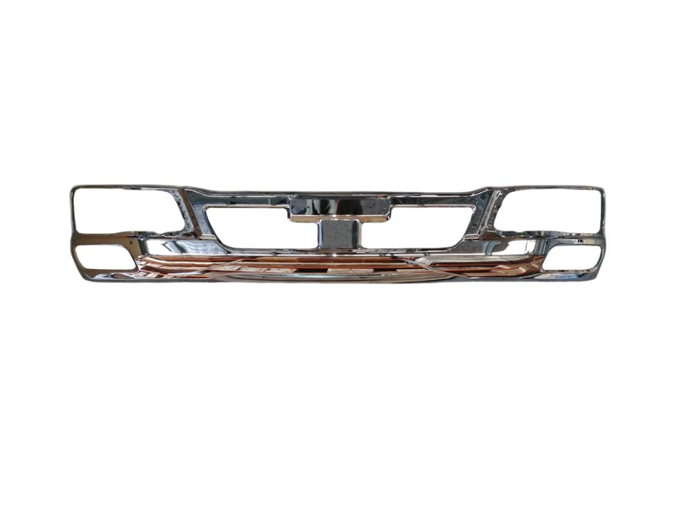 Mitsubishi/Fuso Fighter Front Bumper Bar – Chrome – With HeadLamp & Fog Lamp Holes – FK (2008-On) image 1