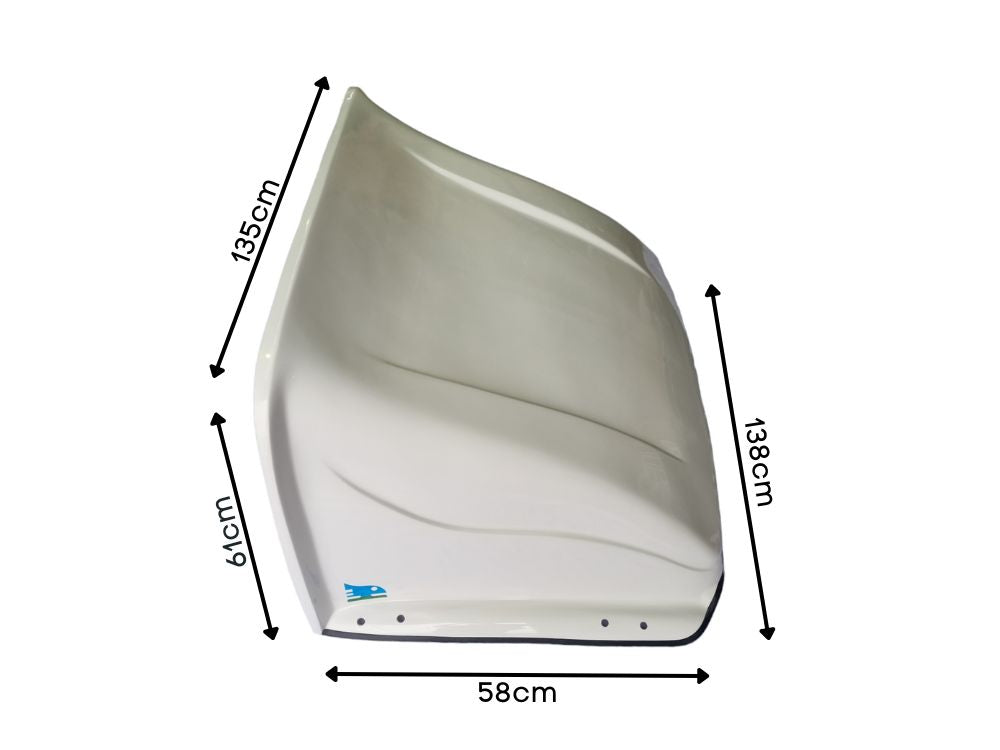 Hino Dutro/Toyota Dyna 300 Series Roof Scoop – High – XZU3/XZU4 (2000-2011) image 3