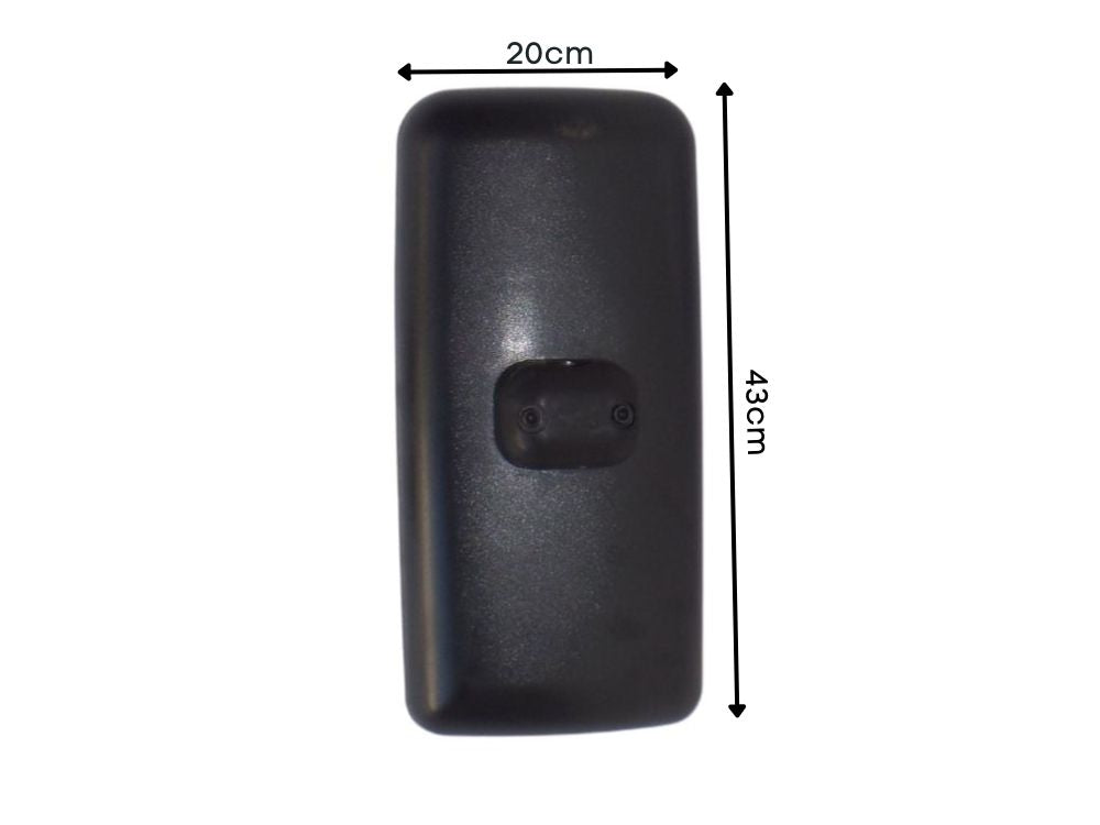 Mitsubishi/Fuso Shogun Mirror Head – Manual – Curve Main Glass – With Spotter Right Hand / Left Hand – FS5/FP5/FV5 (2011-2018) image 3